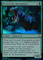 Trotzendes Riesenmaul