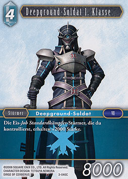 Deepground-Soldat 1. Klasse