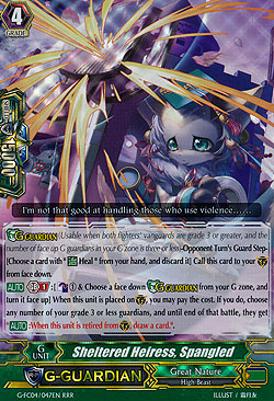 Sheltered Heiress, Spangled