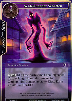 Schleichender Schatten