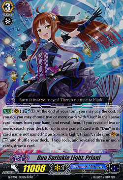 Duo Sprinkle Light, Priani