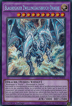 Blauäugiger Zwillingsausbruch-Drache