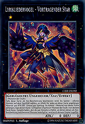 Lyrikliedervogel - Vortragender Star