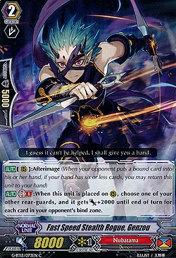 Fast Speed Stealth Rogue, Genzou