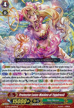 Protector Lotus Maiden of Yggdrasil