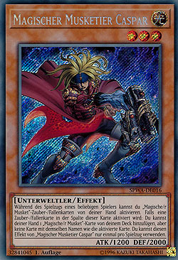 Yu-Gi-Oh! Magical Musketeer Deck Core – 6 Cards (3x Caspar, 3x Starfire) DUOV 1st Ed Ultra Rare (Lightly Played) - View #3
