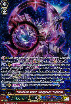 Death Star-vader, Omega Fall Glendios
