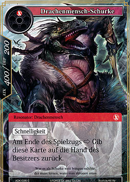 Drachenmensch-Schurke