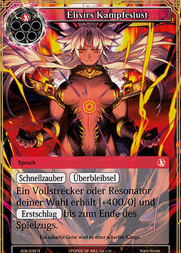 Elexirs Kampfeslust
