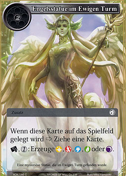 Engelsstatue im Ewigen Turm