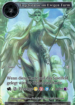 Engelsstatue im Ewigen Turm