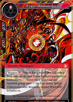 Feuer-Dämonengeist