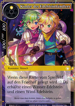 Kinder des Edelsteinhändlers