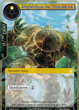 Magiekrieger der Himmelsinsel