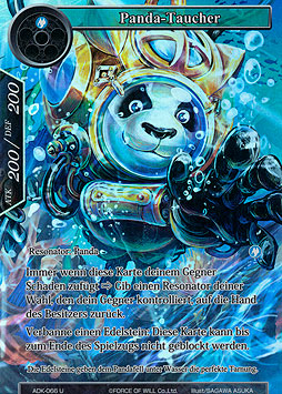 Panda-Taucher