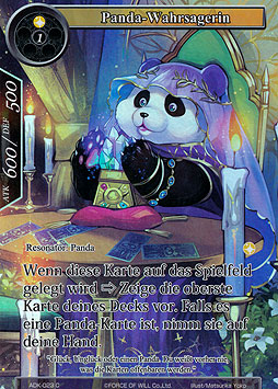 Panda-Wahrsagerin