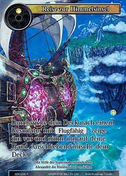 Reise zur Himmelsinsel