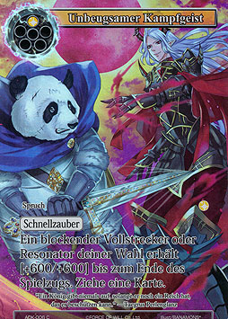 Unbeugsamer Kampfgeist