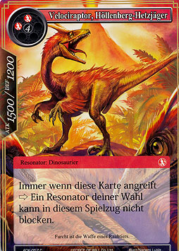Velociraptor, Höllenberg-Hetzjäger