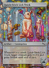 Quick-Stick Lick Trick