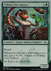 Willing Test Subject