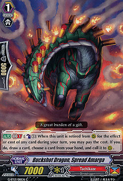 Buckshot Dragon, Spread Amarga