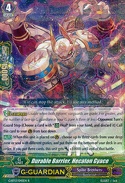 Durable Barrier, Hecaton Gyace