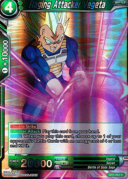 Raging Attacker Vegeta