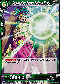 Rampaging Super Saiyan Broly