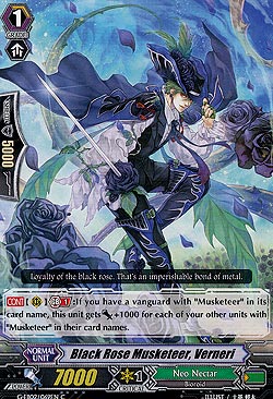 Black Rose Musketeer, Verneri