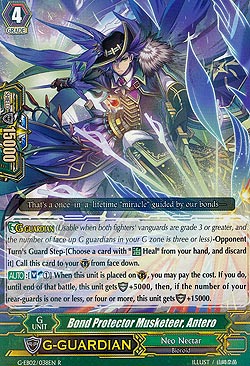 Bond Protector Musketeer, Antero