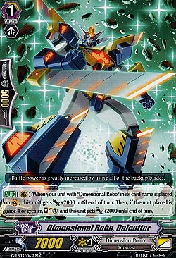 Dimensional Robo, Daicutter