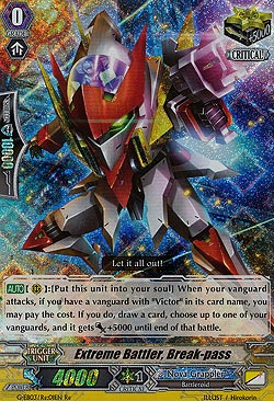 Extreme Battler, Break-pass