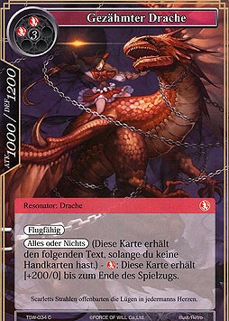 Gezähmter Drache