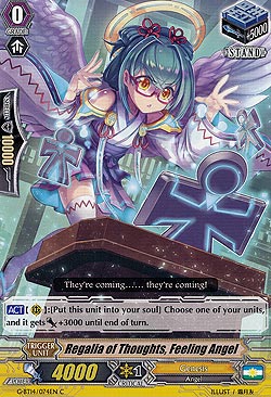 Regalia of Thoughts, Feeling Angel