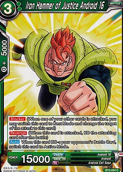 Iron Hammer of Justice Android 16