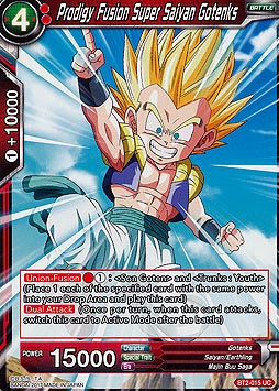 Prodigy Fusion Super Saiyan Gotenks