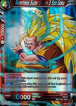 Relentless Super Saiyan 3 Son Goku