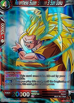 Relentless Super Saiyan 3 Son Goku