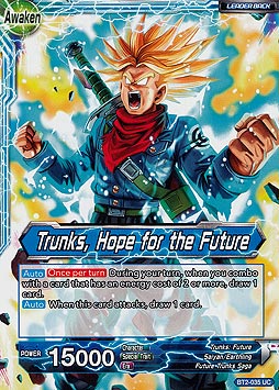 Trunks, Hope for the Future