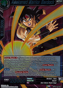 Awakened Warrior Bardock