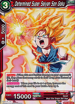 Determined Super Saiyan Son Goku