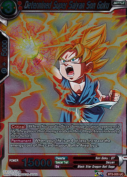 Determined Super Saiyan Son Goku