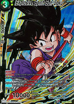 Explosive Spirit Son Goku