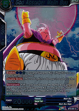 God Absorber Majin Buu