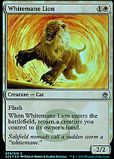 Whitemane Lion