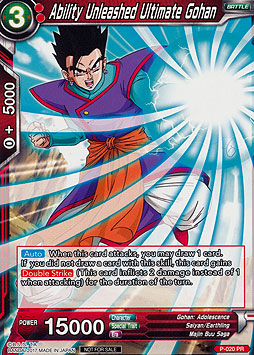 Ability Unleashed Ultimate Gohan