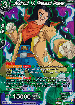 Android 17, Misused Power