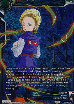 Android 18, Rebellious Fighter