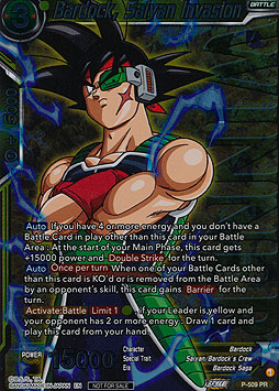 Bardock, Saiyan Invasion